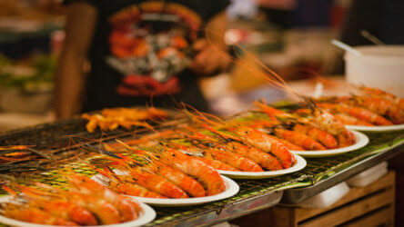 delicious food at the phuket seafood and gastronomy festival