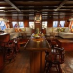 air conditioned saloon on your similan island and myanmar liveaboard